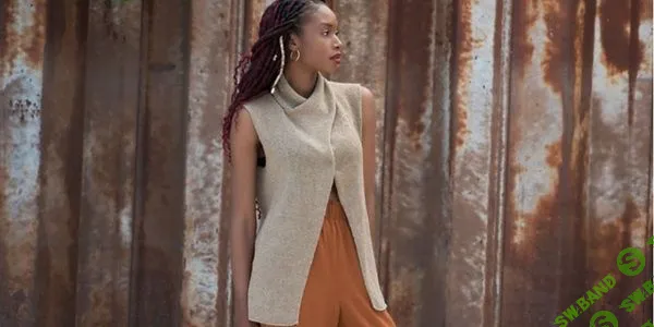 [Вязание] Оригинальный жилет CrissCross [Вяжи.ру] [Лори Версачи]