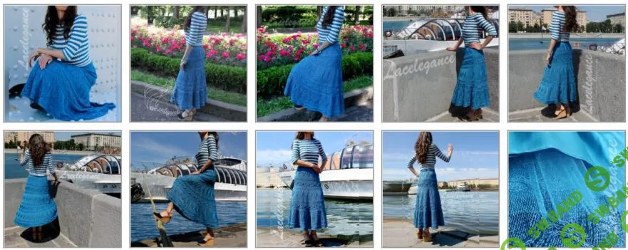 [Вязание] Платье Mediterranean Azur [Lacelegance]