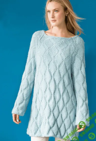 [Вязание] Платье трапеция из праздничного выпуска Vogue [Вяжи.ру]