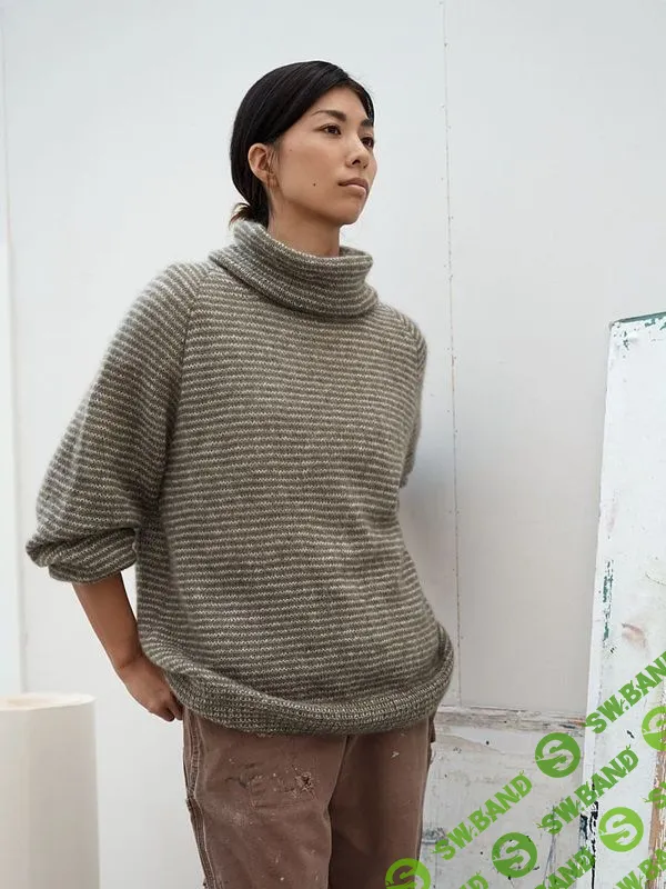 [Вязание] Полосатый свитер Softis [Вяжи.ру] [Pauliina Leisti]