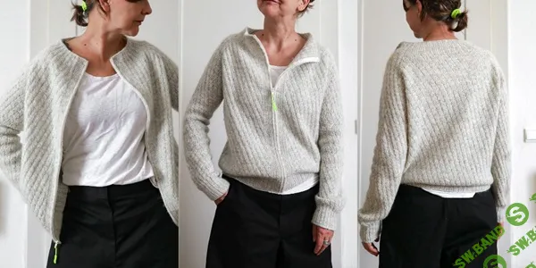 [Вязание] Повседневный вязаный кардиган Armor [Вяжи.ру] [Ankestrick]