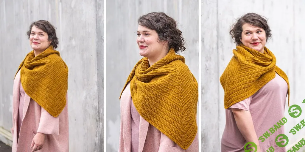 [Вязание] Простая шаль Interval [Вяжи.ру] [Джаред Флад]