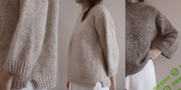 [Вязание] Пуловер без швов Versatile [Вяжи.ру] [Григорий Файберс]