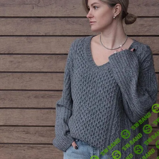 [Вязание] Пуловер Petra [bayuma_] [Мария Баюкина]