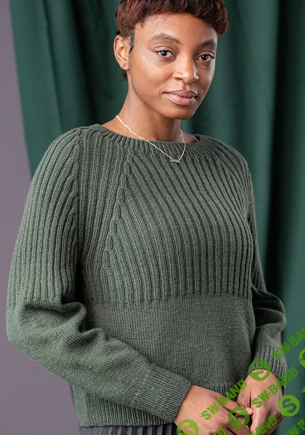 [Вязание] Пуловер с фактурным регланом Big Rib [Вяжи.ру] [Jared Flood]