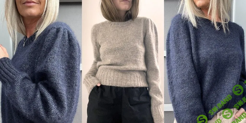 [Вязание] Пуловер с пышными рукавами Gabi [Вяжи.ру] [Lene Holme Samsøe]