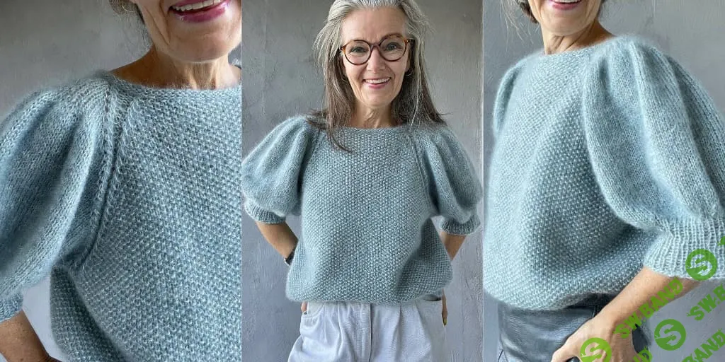 [Вязание] Пуловер с пышными рукавами LordagsJumper2 [Вяжи.ру] [Arnhild Skatvedt]