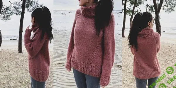 [Вязание] Пуловер с воротником Aube [Вяжи.ру]