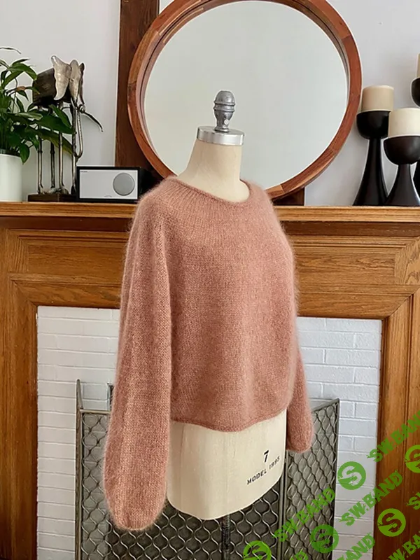 [Вязание] Пуловер спицами без швов Mousseux [Вяжи.ру] [Мелисса Клулоу]