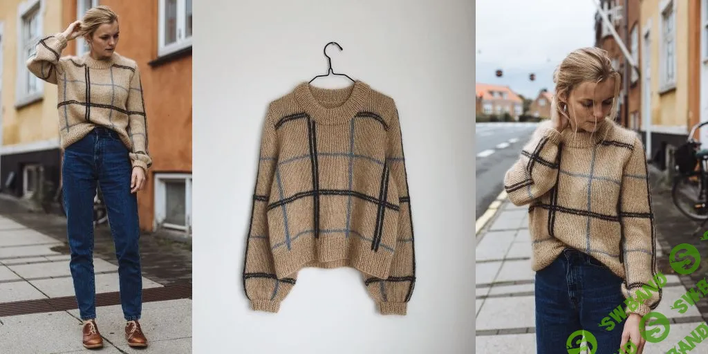 [Вязание] Пуловер в клетку Scotty [Вяжи.ру]