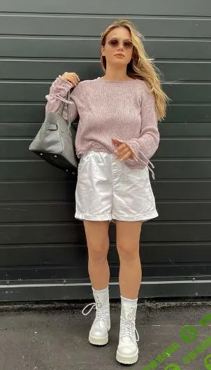 [Вязание] Романтичная блуза (Romantica_Blouse) [Елена Митина]