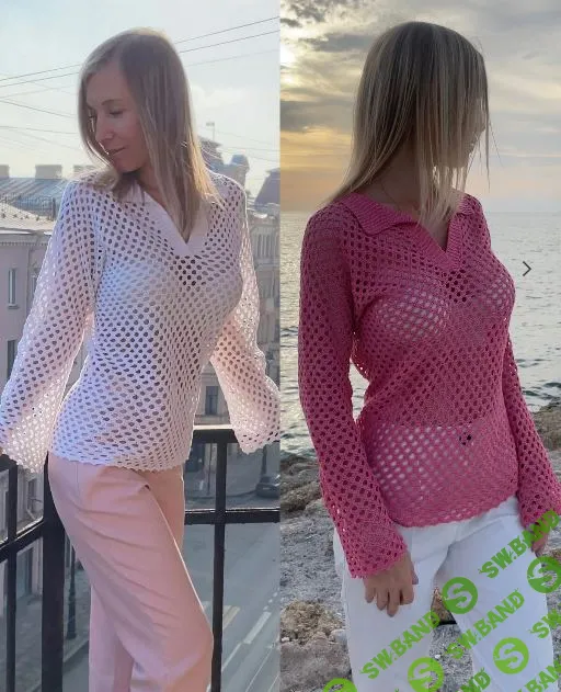 [Вязание] Рубашка поло [Наталья Яковлева]