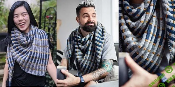 [Вязание] Шаль - платок спицами Opus [Вяжи.ру]