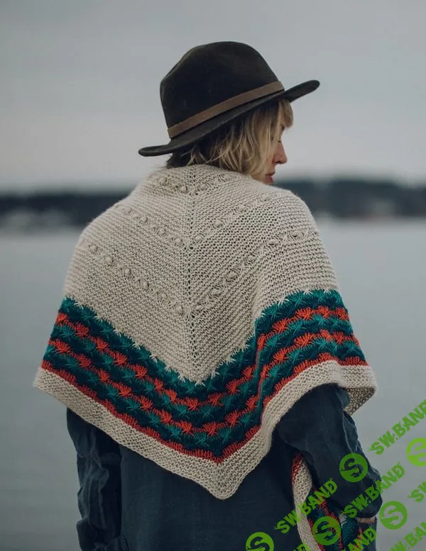 [Вязание] Шаль с вытянутыми петлями HughugKisskiss [Вяжи.ру]