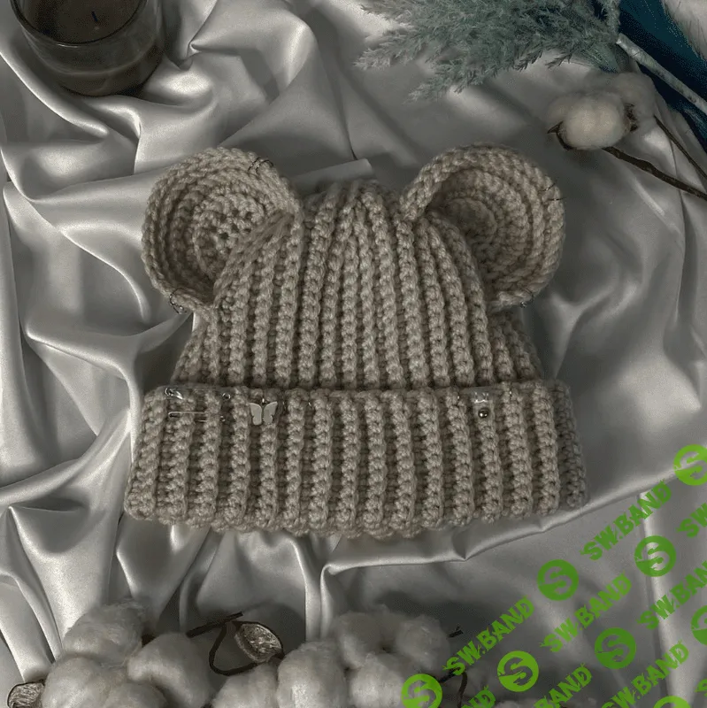 [Вязание] Шапка с ушками [Djulayy]