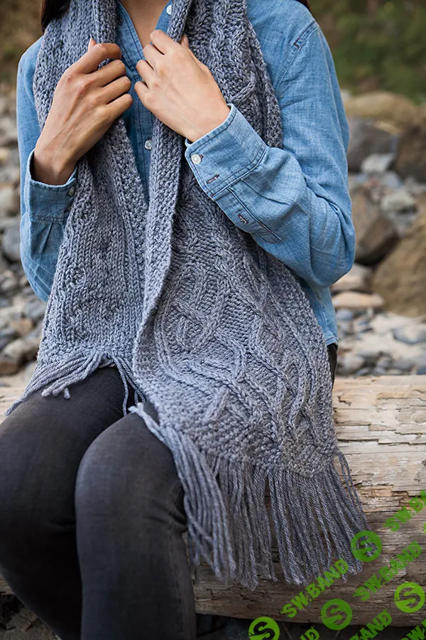 [Вязание] Шарф кельтскими узорами Macaskill [Вяжи.ру]