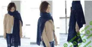 [Вязание] Широкий палантин Night Tour [Вяжи.ру]