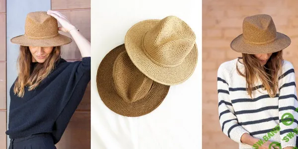 [Вязание] Шляпа из рафии Lucca [Вяжи.ру] [Susanne Müller]