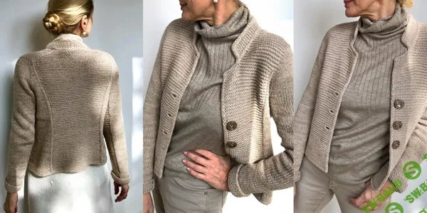 [Вязание] Стильный жакет Ripple [Вяжи.ру]
