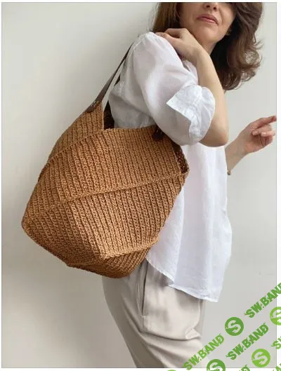 [Вязание] Сумка Диагональ [My Mari] [Мария Могильниченко]