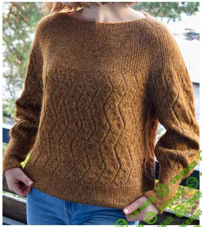 [Вязание] Свитер Diamond Dust [Валентина Богданова]