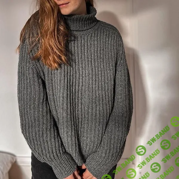 [Вязание] Свитер модной бриошь резинкой Brioche Bliss [Вяжи.ру]