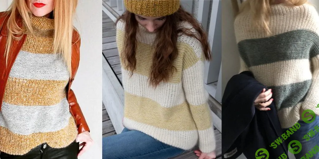 [Вязание] Свитер оверсайз Linieret [Вяжи.ру] [Elsebeth Judith]