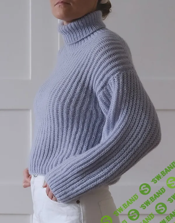 [Вязание] Свитер резинкой сверху Heavenly [Вяжи.ру] [Auguste Knit]