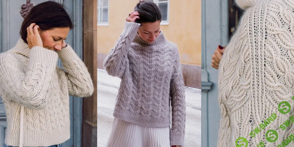 [Вязание] Свитер резинкой Wishbone [Вяжи.ру] [Veronika Lindberg]