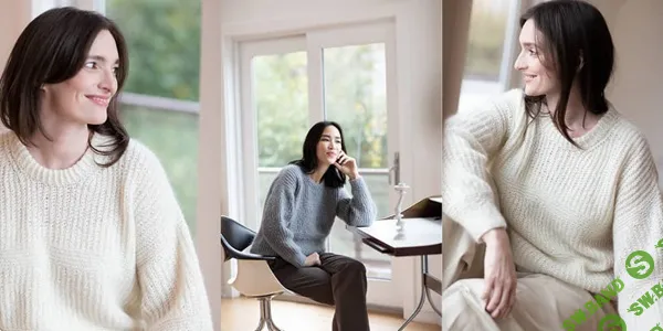 [Вязание] Свитер рыбацкой резинкой Spindel [Вяжи.ру] [Sascha Wobido]