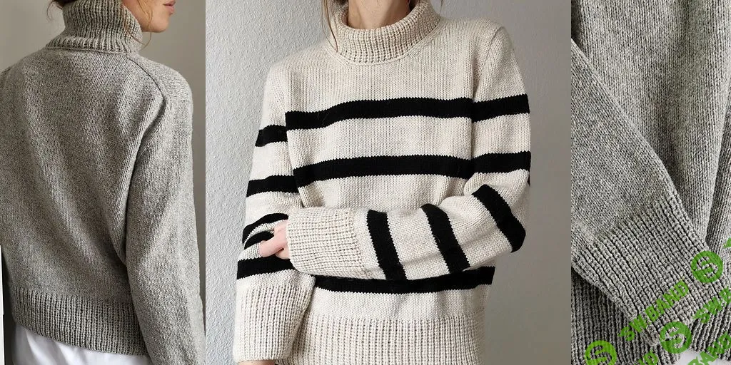 [Вязание] Свитер с японским плечом Maxime [Вяжи.ру] [Сюзанн Мюллер]