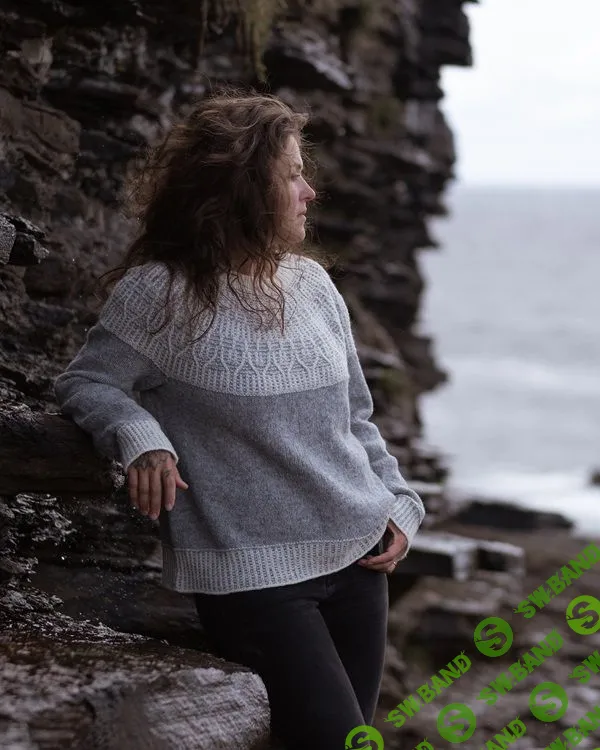 [Вязание] Свитер с круглой кокеткой Rustik [Вяжи.ру] [Tania Barley]