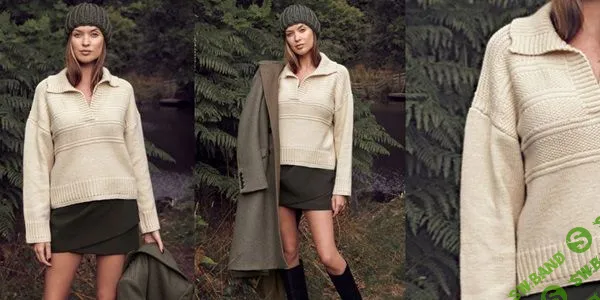 [Вязание] Свитер с воротником Classic [Вяжи.ру] [Ким Харгривз]