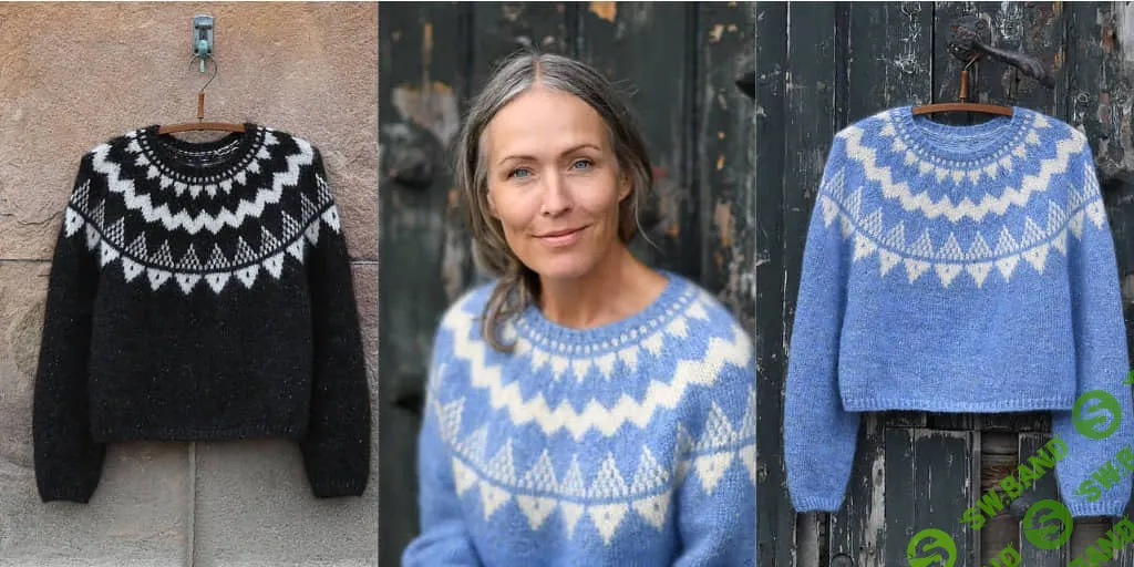 [Вязание] Свитер с жаккардом Selene [Вяжи.ру]