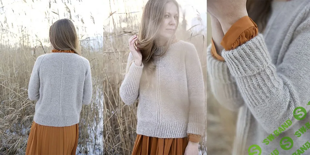 [Вязание] Свитер сверху вниз Vana [Вяжи.ру]