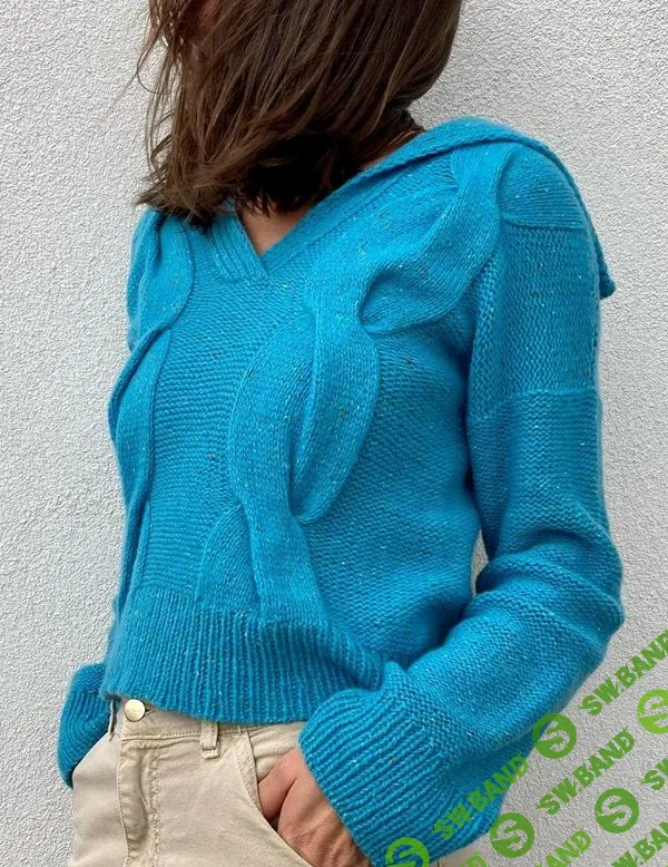 [Вязание] Свитер-унисекс с воротником Wider [Вяжи.ру] [Inyoung Kim]