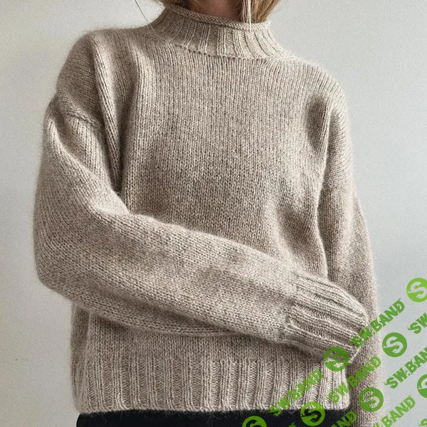 [Вязание] Свитер вязаный спицами сверху Citra Sweater [Вяжи.ру] [Sofia Scotford]