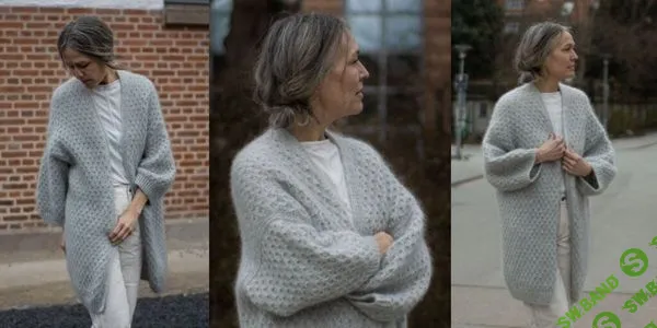 [Вязание] Свободный кардиган Cocoon [Вяжи.ру]