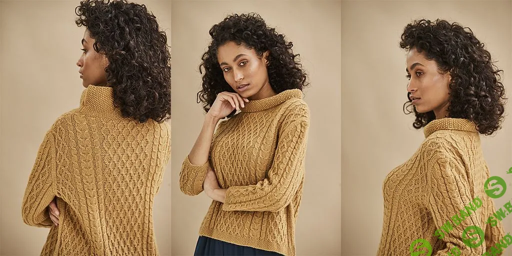 [Вязание] Свободный свитер Garnett [Вяжи.ру] [Сара Хаттон]