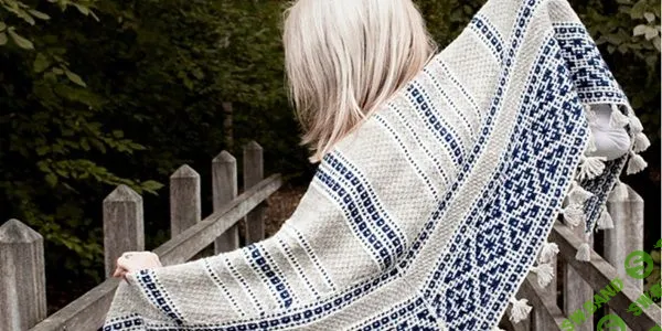 [Вязание] Теплая шаль Lunae [Вяжи.ру] [Natasja Hornby]