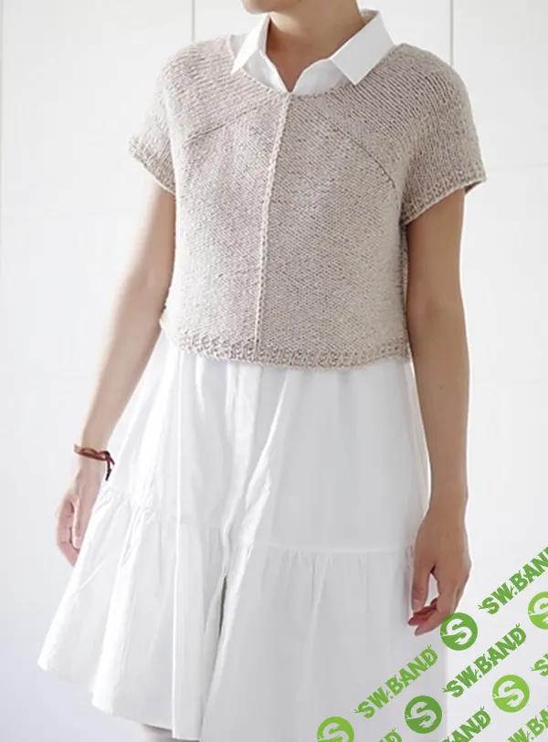 [Вязание] Топ без швов Piramid [Вяжи.ру] [Кристина Гирланда]