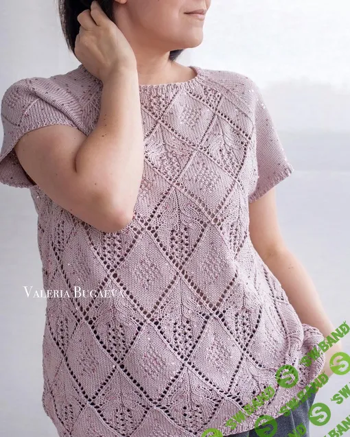 [Вязание] Топ Glamour [Валерия Бугаева]