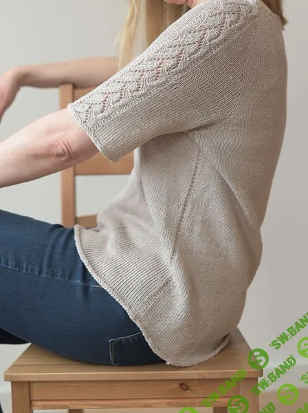 [Вязание] Топ с V горловиной Linen Summer Tee [Вяжи.ру] [Christina Körber-Reith]