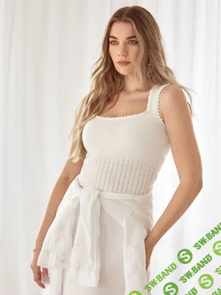 [Вязание] Топ спицами Alya [Вяжи.ру] [Ким Харгривз]