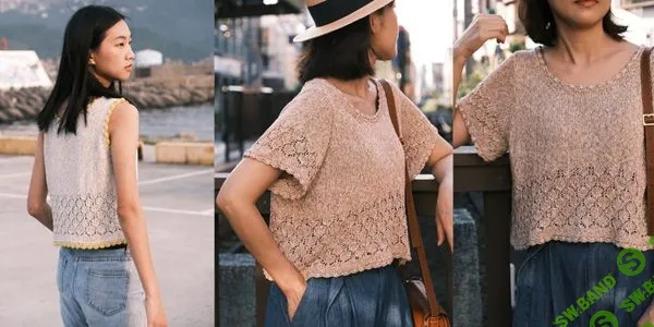 [Вязание] Топ спицами Shona [Вяжи.ру] [Irene Lin]