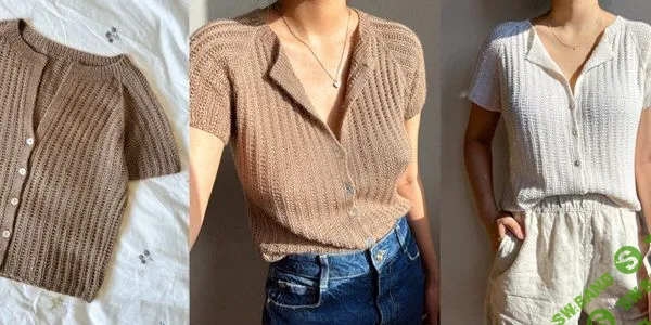 [Вязание] Топ спицами Umbria Summer [Вяжи.ру] [Cookie the Knitter]