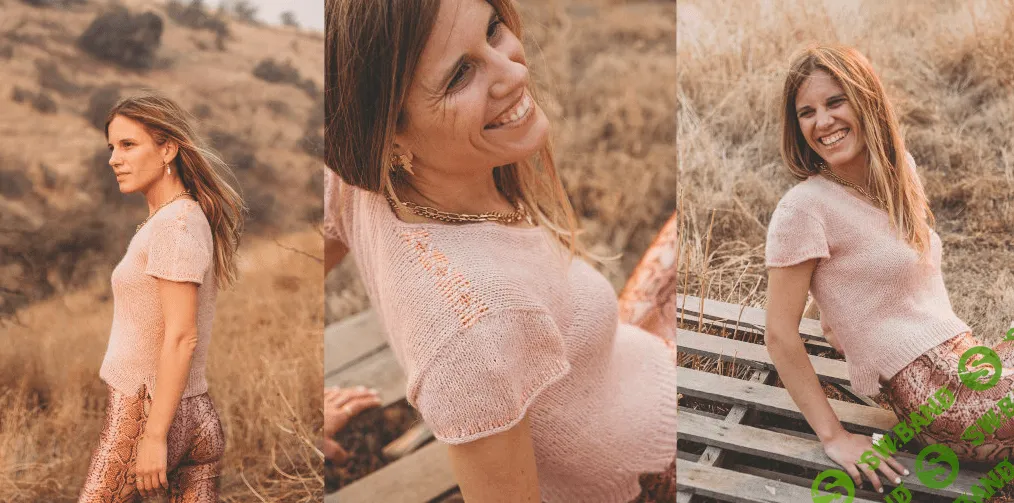 [Вязание] Топ вязаный сверху Divine [Pope Vergara] [Вяжи.ру]