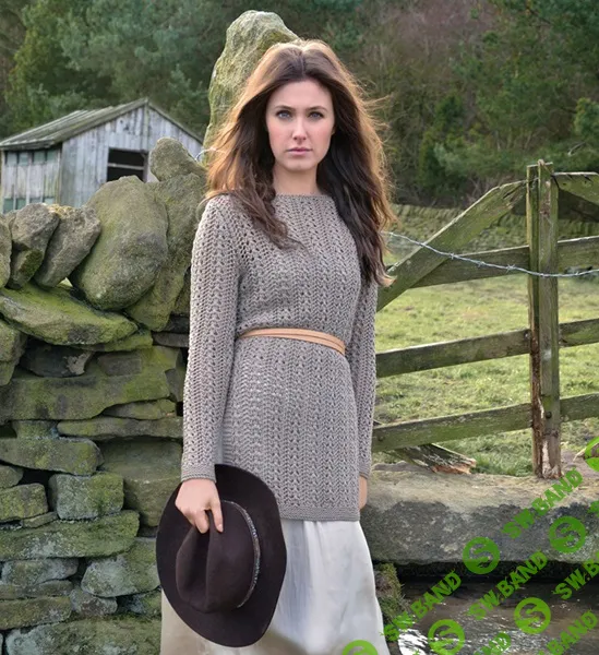 [Вязание] Туника с разрезами по бокам Lake [Вяжи.ру]