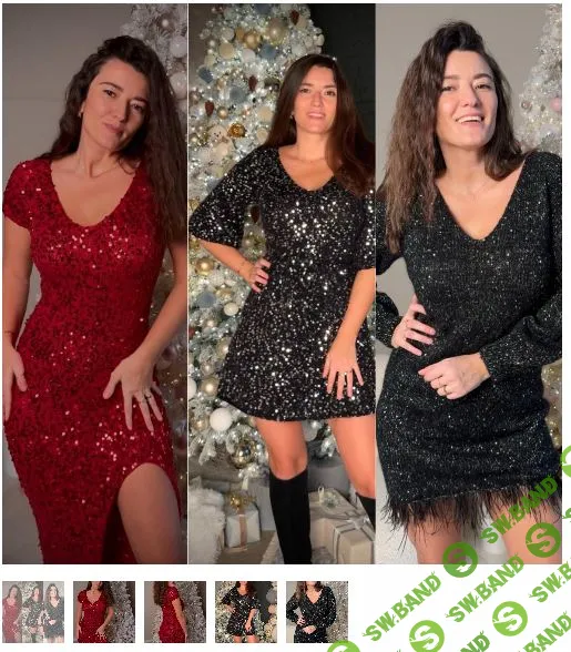 [Вязание] Вечернее платье Gloss [Елена Грабенко]