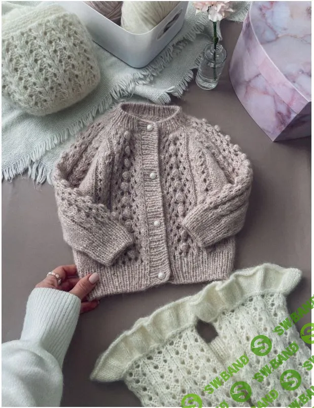 [Вязание] Vintage cardi [lublu.knitwear] [Екатерина Олбут]